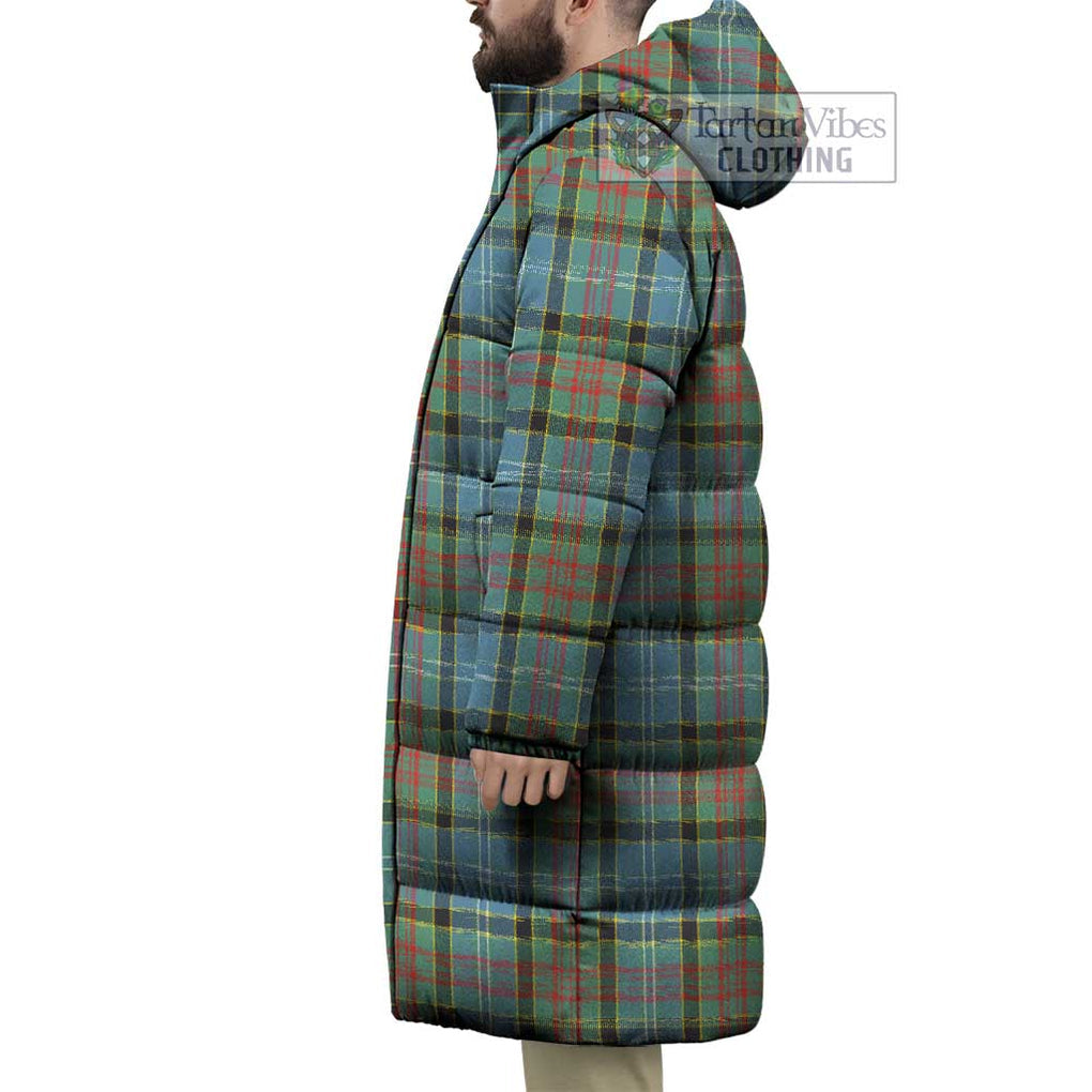 Tartan Vibes Clothing Walkinshaw Tartan Long Down Jacket