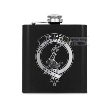 Wallace Crest Hip Flask Set 7oz Black Stainless Steel with A Gift Box One Size 7oz - 2D-tartanvibesclothing