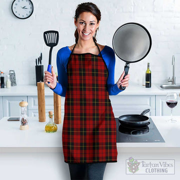 Wallace Tartan Apron Black - Tartan Vibes Clothing