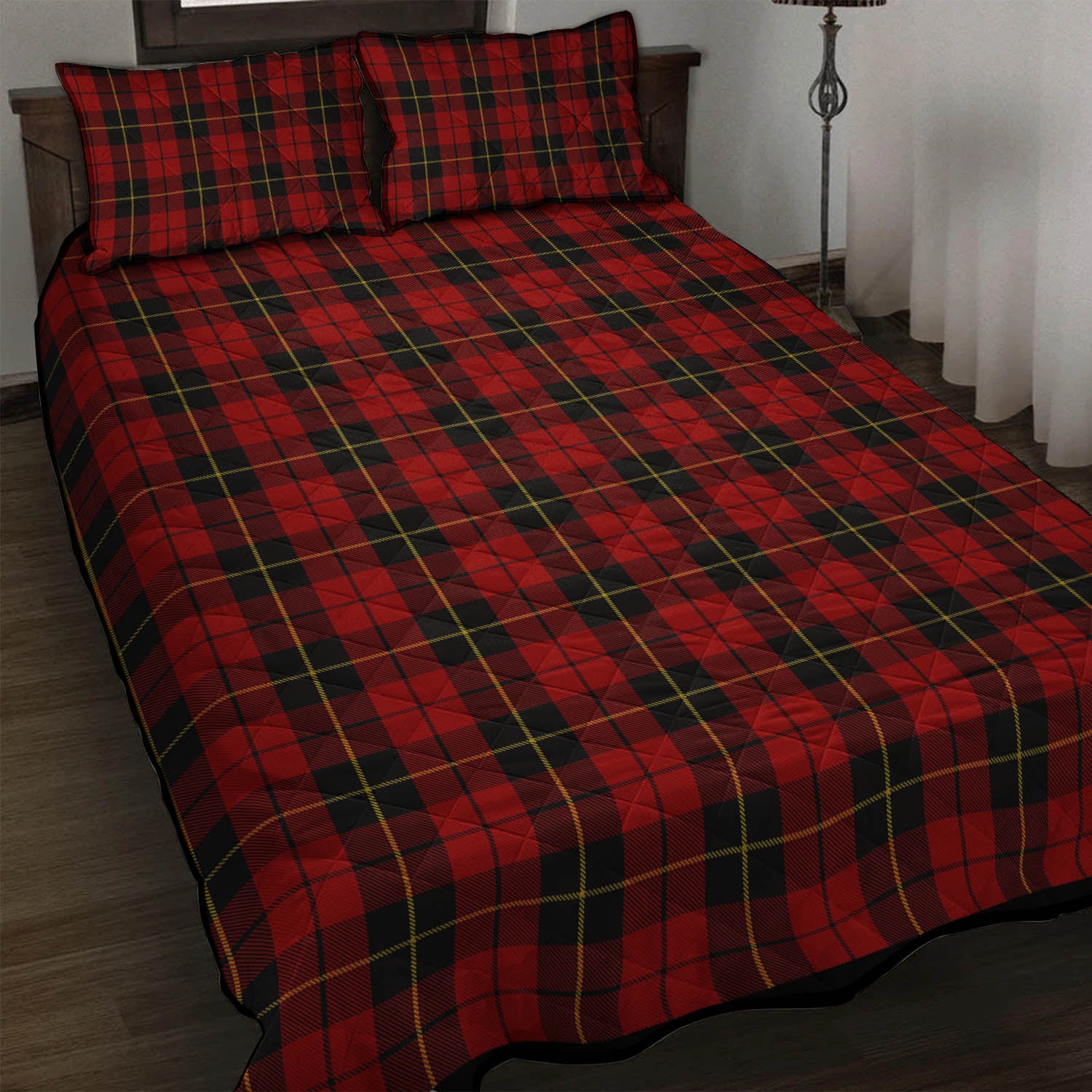 Wallace Tartan Quilt Bed Set - Tartan Vibes Clothing