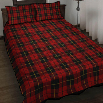 Wallace Tartan Quilt Bed Set