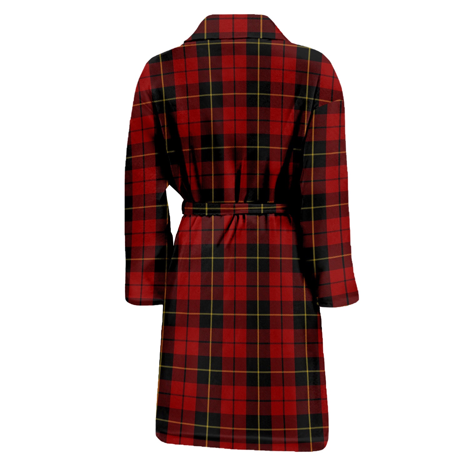 Wallace Tartan Bathrobe with Family Crest - Tartan Vibes Clothing