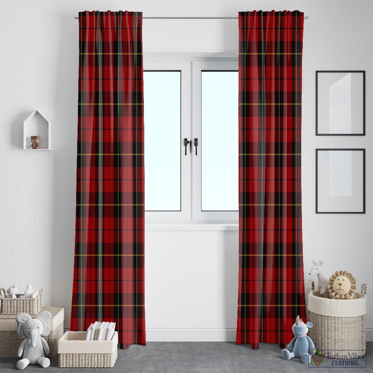 Wallace Tartan Window Curtain