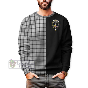 Wallace Dress Tartan Sweatshirt with Family Crest and Half Of Me Style