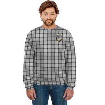 Wallace Dress Tartan Sweatshirt with Family Crest