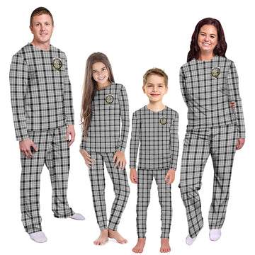 Wallace Dress Tartan Pajamas Family Set with Family Crest