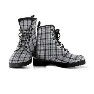 Wallace Dress Tartan Leather Boots