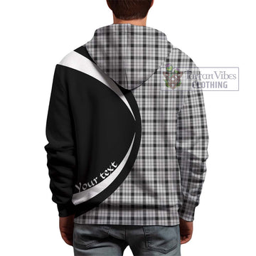 Wallace Dress Tartan Hoodie with Family Crest Circle Style