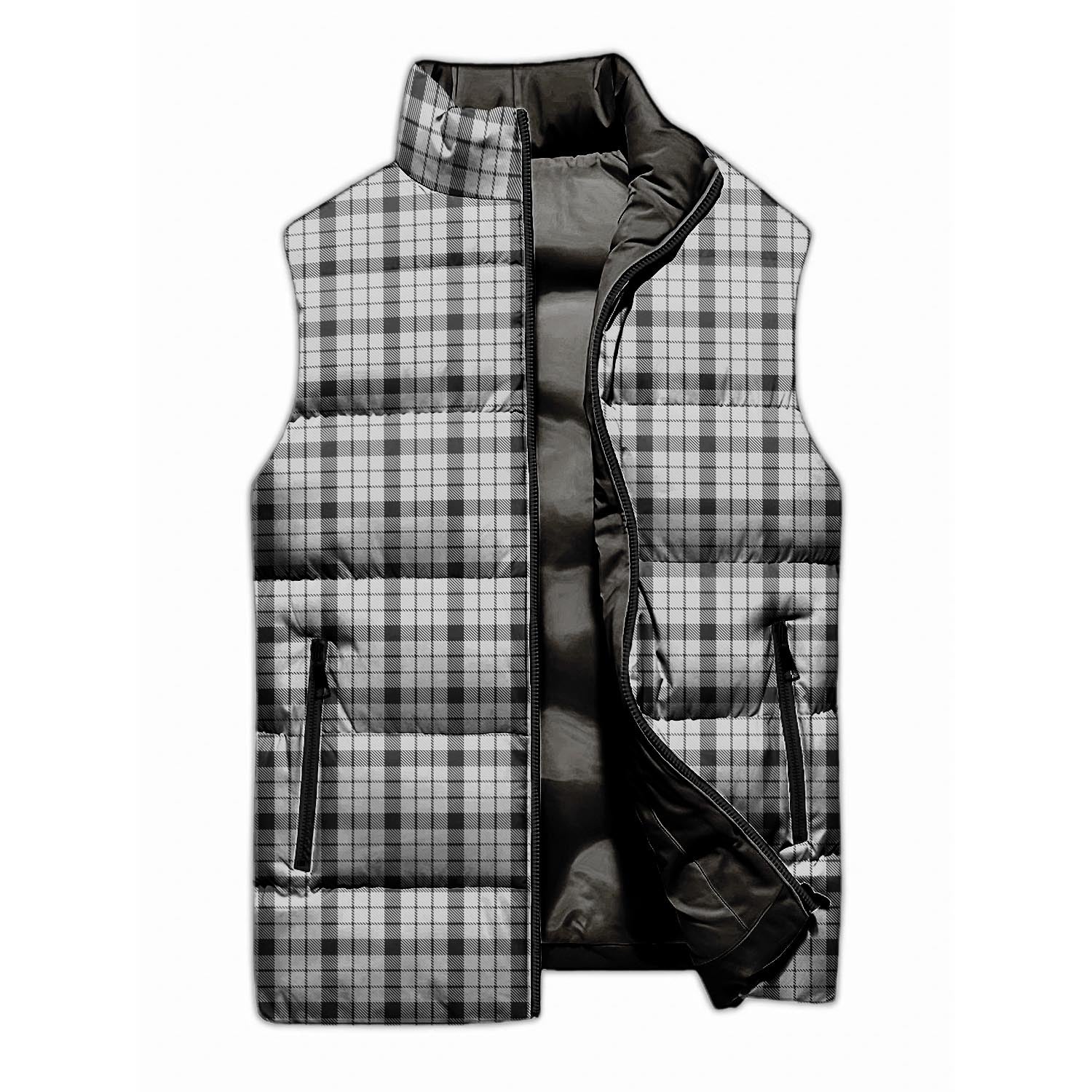 Wallace Dress Tartan Sleeveless Puffer Jacket - Tartanvibesclothing