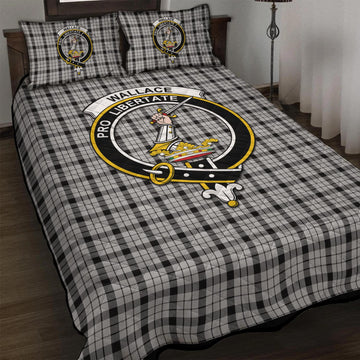 Wallace Dress Tartan Quilt Bed Set with Family Crest