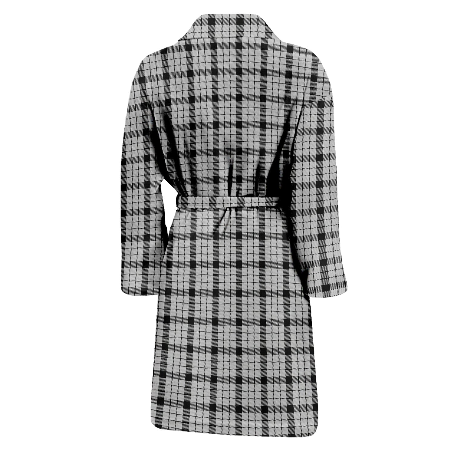 Wallace Dress Tartan Bathrobe with Family Crest - Tartan Vibes Clothing