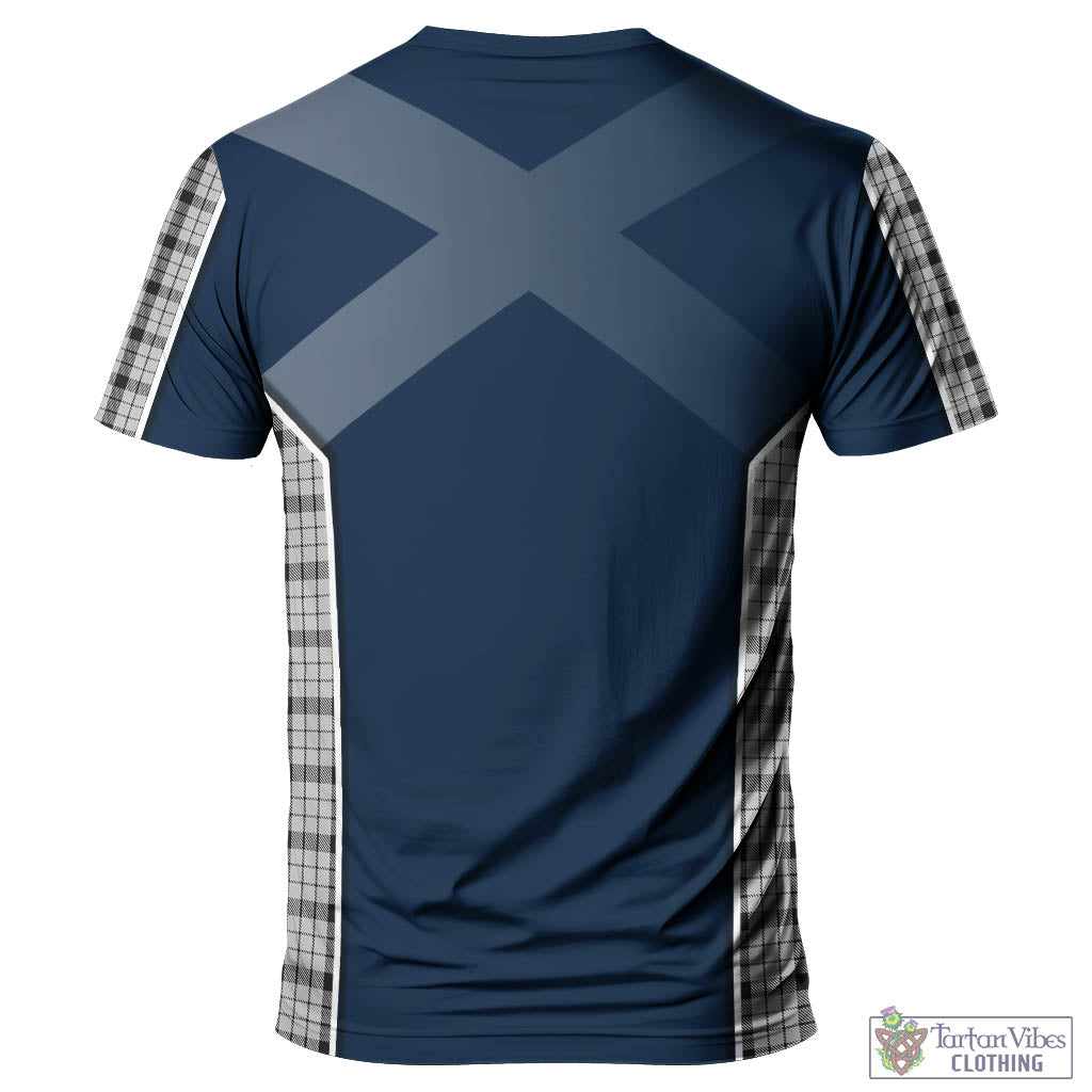 Tartan Vibes Clothing Wallace Dress Tartan T-Shirt with Family Crest and Scottish Thistle Vibes Sport Style