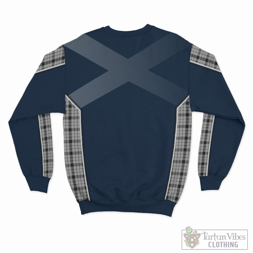 Tartan Vibes Clothing Wallace Dress Tartan Sweater with Family Crest and Lion Rampant Vibes Sport Style