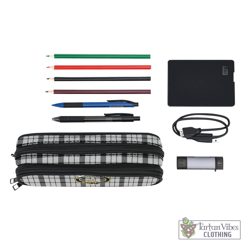 Tartan Vibes Clothing Wallace Dress Tartan Pen and Pencil Case with Family Crest