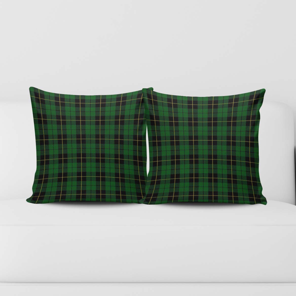 Wallace Hunting Tartan Pillow Cover Square Pillow Cover - Tartanvibesclothing