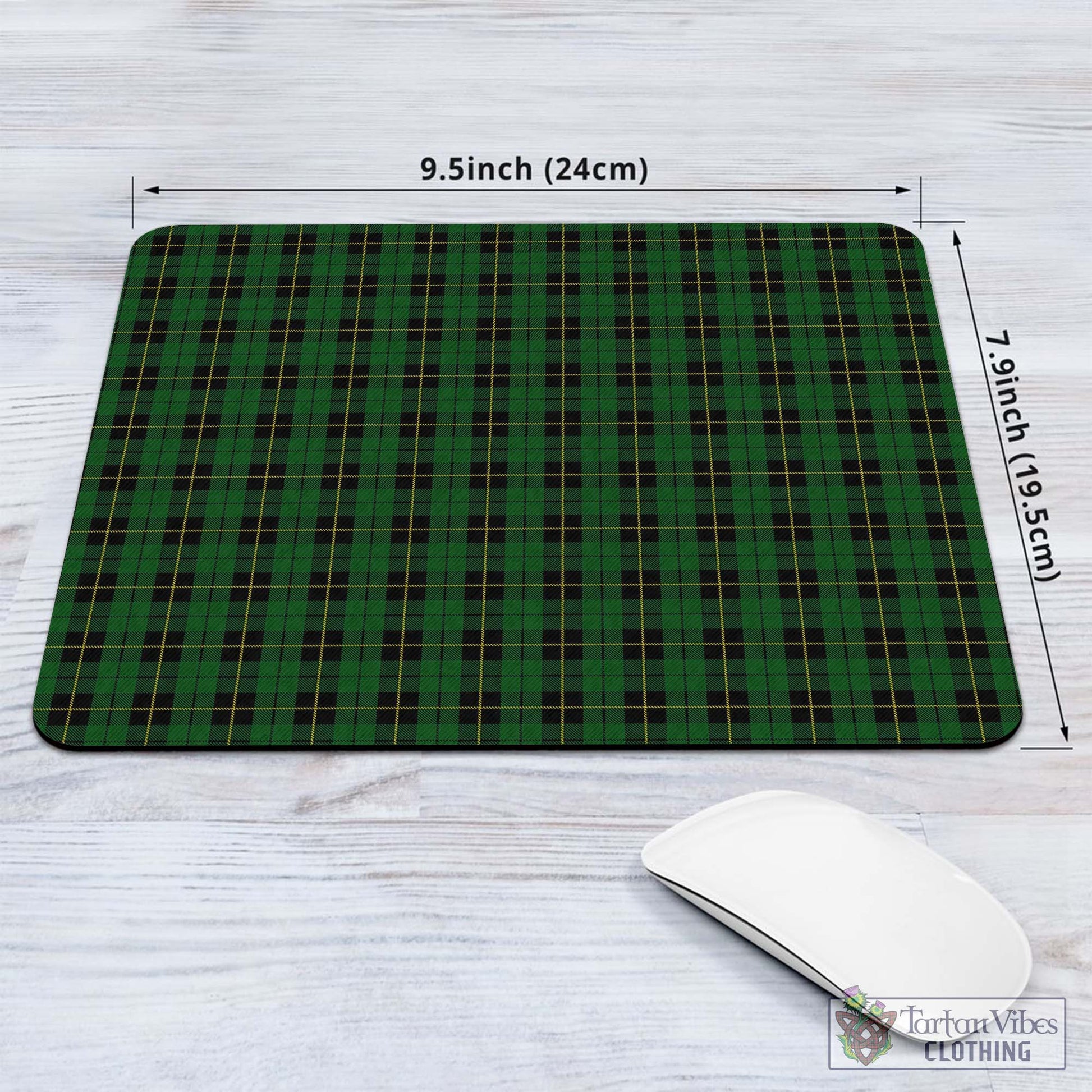 Tartan Vibes Clothing Wallace Hunting Tartan Mouse Pad