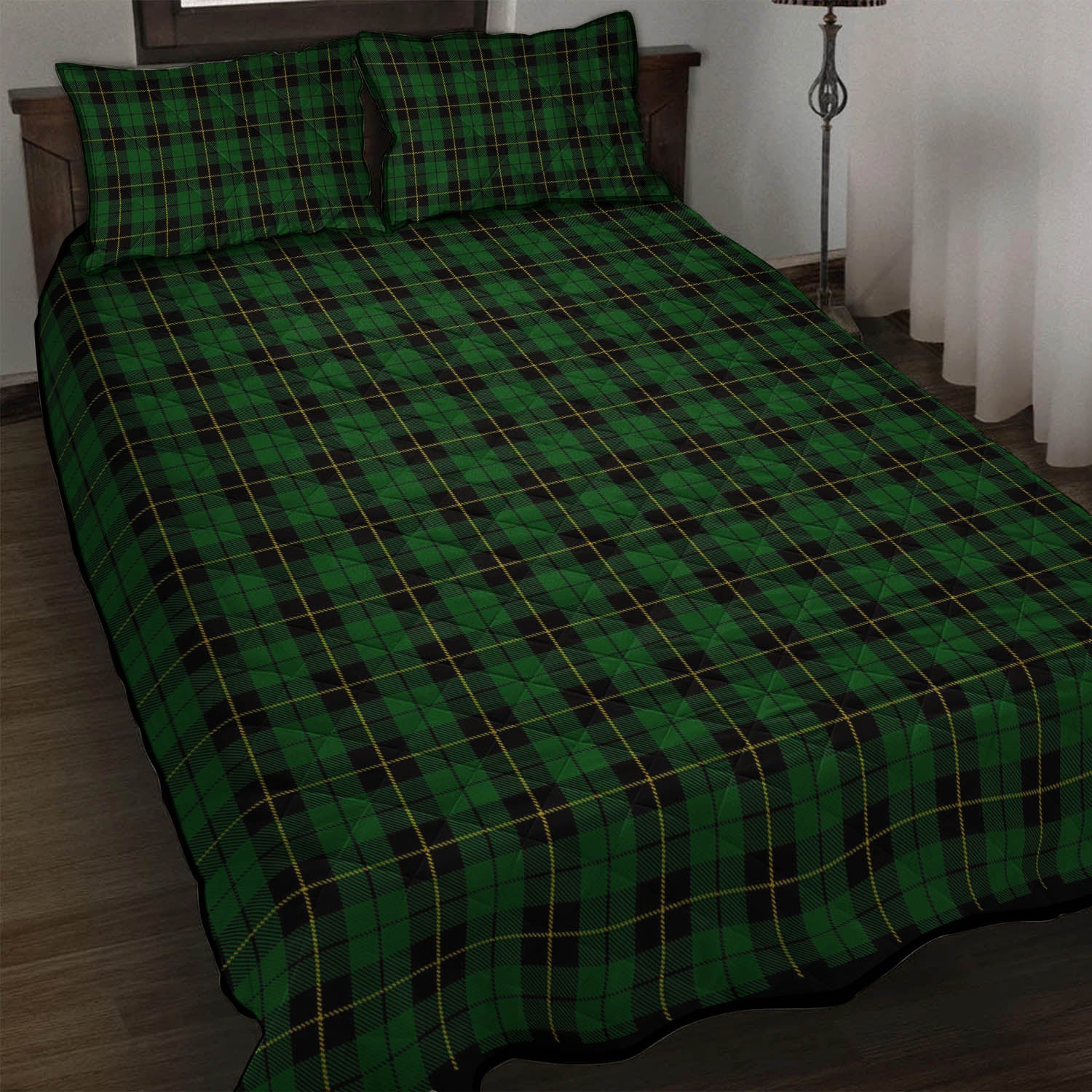 Wallace Hunting Tartan Quilt Bed Set - Tartan Vibes Clothing