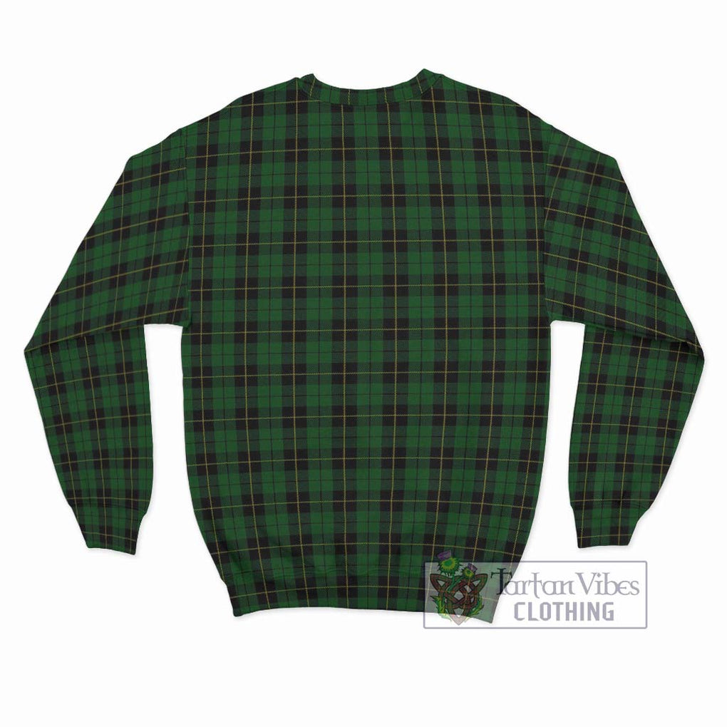 Wallace Hunting Tartan Sweatshirt with Family Crest DNA In Me Style - Tartanvibesclothing Shop