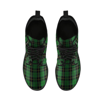 Wallace Hunting Tartan Leather Boots