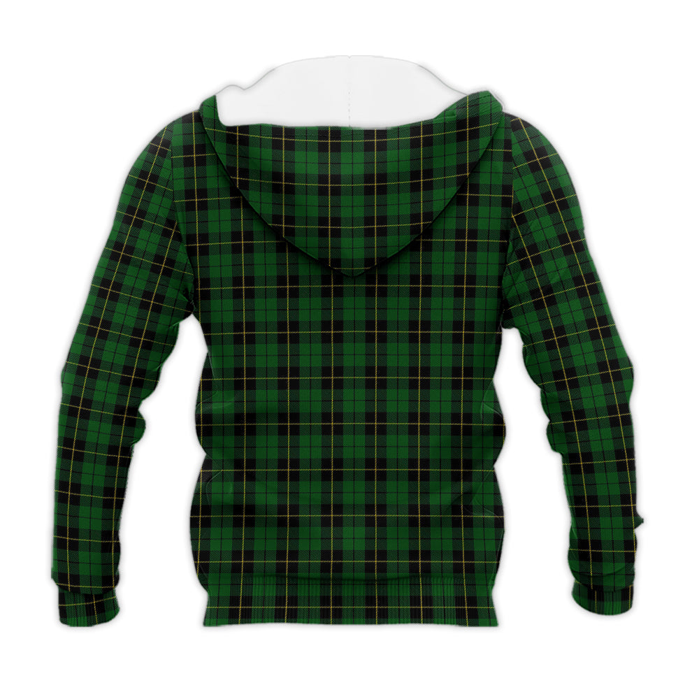 wallace-hunting-tartan-knitted-hoodie-with-family-crest