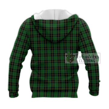 Wallace Hunting Tartan Knitted Hoodie with Family Crest DNA In Me Style