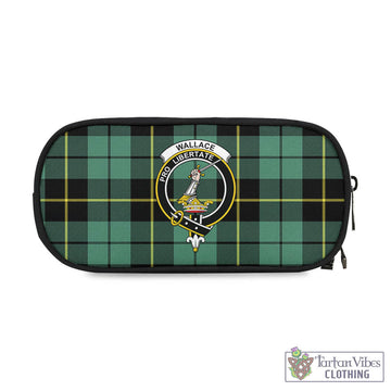 Wallace Hunting Ancient Tartan Pen and Pencil Case with Family Crest