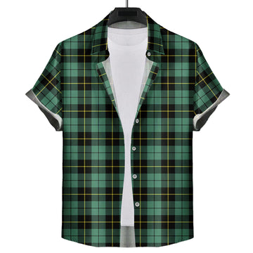 Wallace Hunting Ancient Tartan Short Sleeve Button Down Shirt