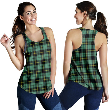 Wallace Hunting Ancient Tartan Women Racerback Tanks