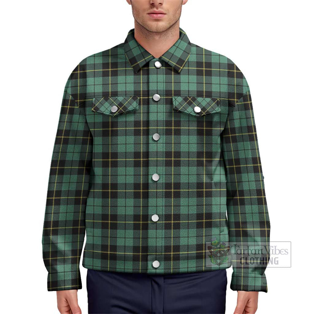 Wallace Hunting Ancient Tartan Unisex Lapel Cotton Jacket Unisex - Tartan Vibes Clothing