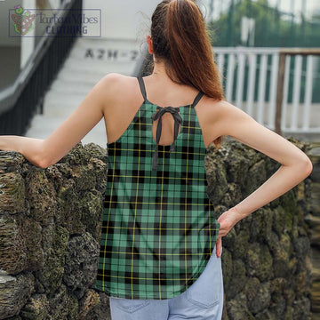 Wallace Hunting Ancient Tartan Loose Halter Neck Camisole