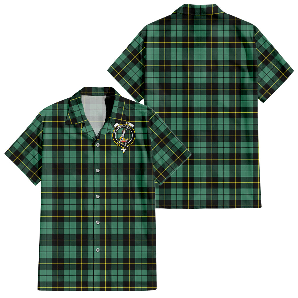 wallace-hunting-ancient-tartan-short-sleeve-button-down-shirt-with-family-crest