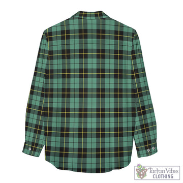 Wallace Hunting Ancient Tartan Women's Casual Shirt with Family Crest