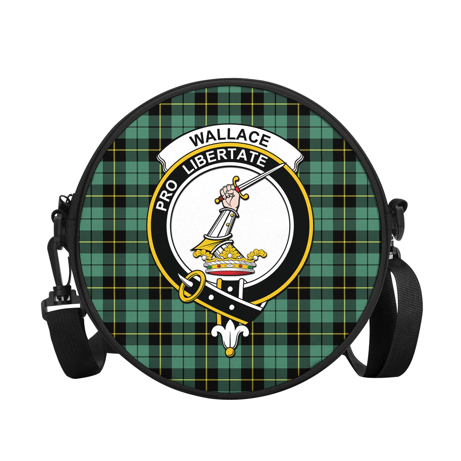 wallace-hunting-ancient-tartan-round-satchel-bags-with-family-crest