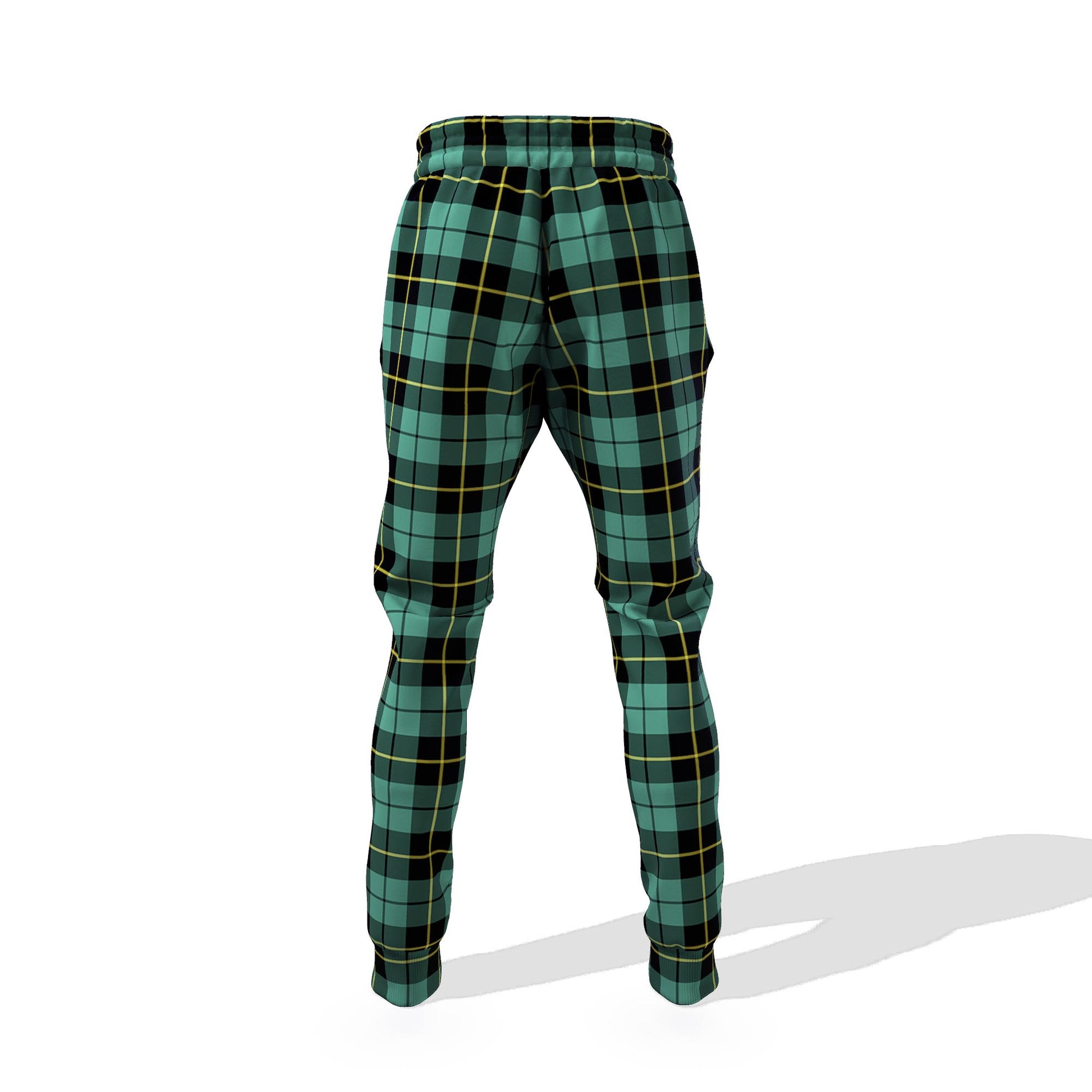 Wallace Hunting Ancient Tartan Joggers Pants with Family Crest 6XL - Tartan Vibes Clothing