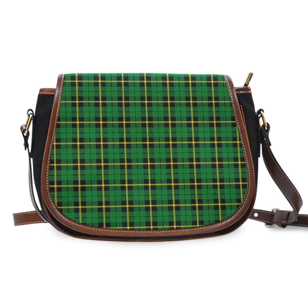 Wallace Hunting Green Tartan Saddle Bag One Size - Tartan Vibes Clothing