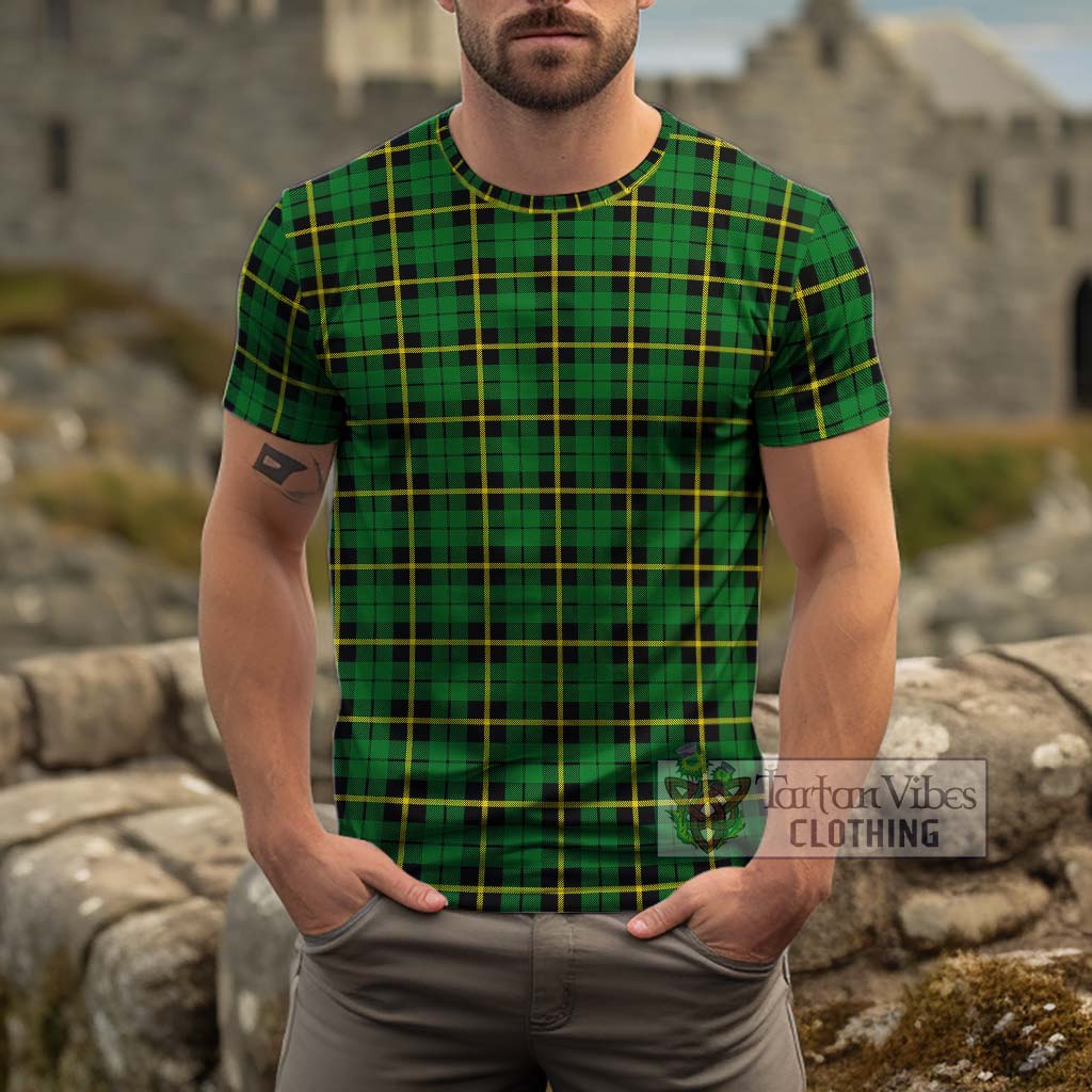 Tartan Vibes Clothing Wallace Hunting Green Tartan Cotton T-Shirt