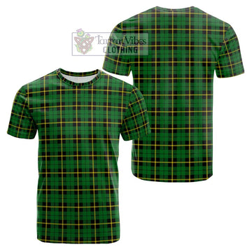 Wallace Hunting Green Tartan Cotton T-Shirt