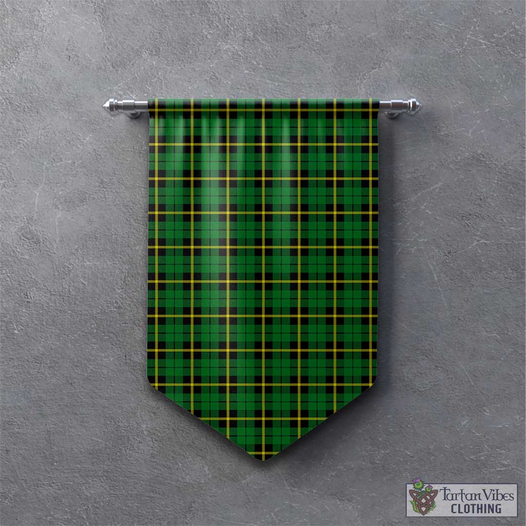 Tartan Vibes Clothing Wallace Hunting Green Tartan Gonfalon, Tartan Banner