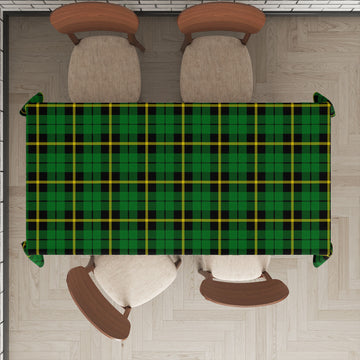 Wallace Hunting Green Tartan Tablecloth