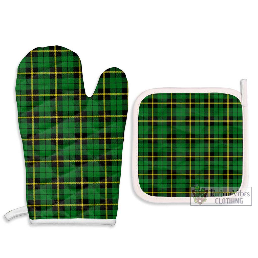 Wallace Hunting Green Tartan Combo Oven Mitt & Pot-Holder Combo 1 Oven Mitt & 2 Pot-Holder White - Tartan Vibes Clothing