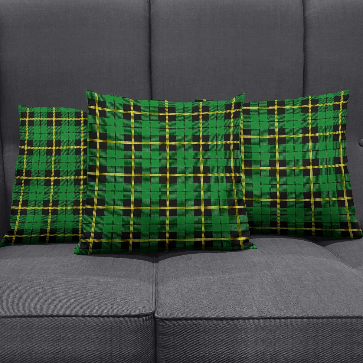 Wallace Hunting Green Tartan Pillow Cover - Tartanvibesclothing