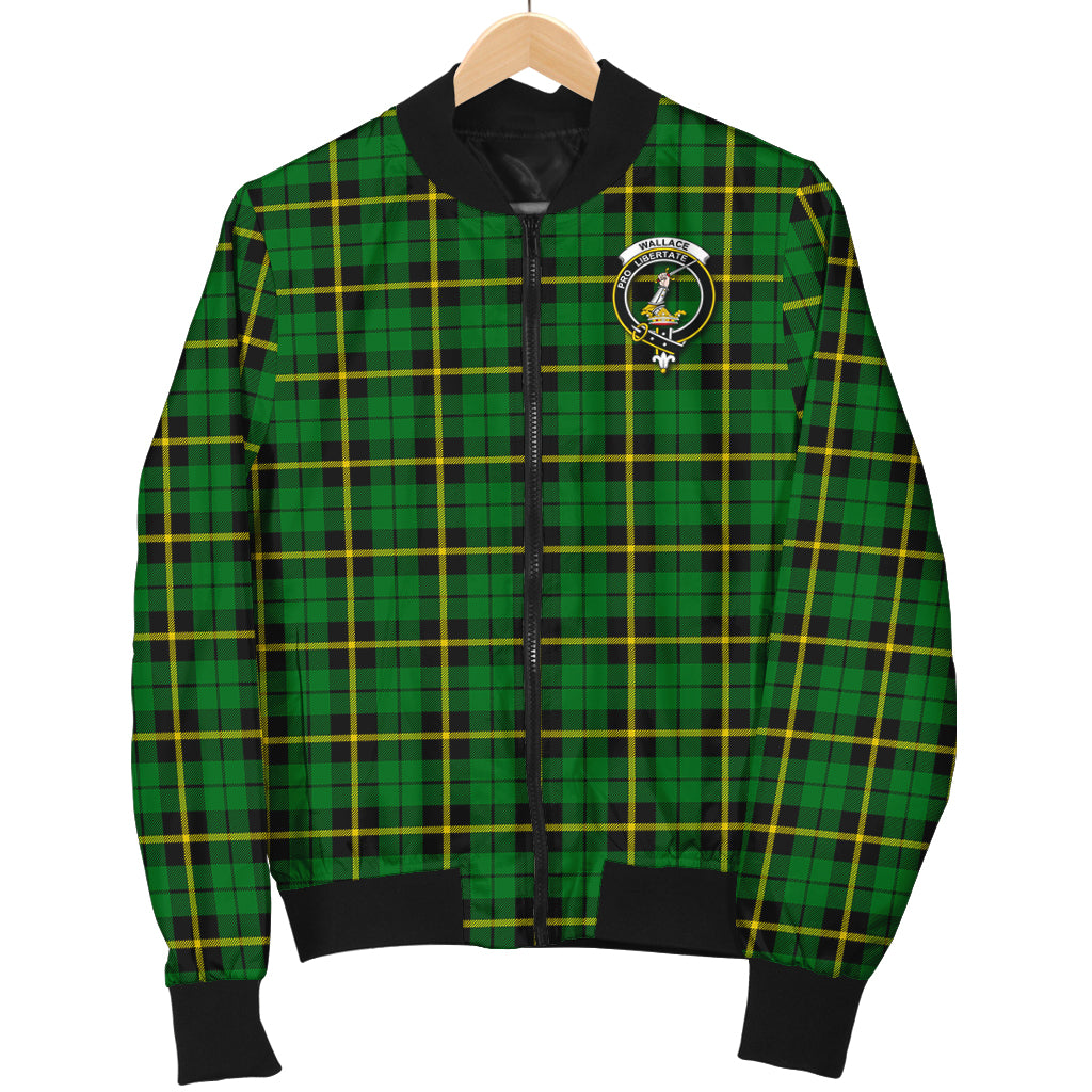 wallace-hunting-green-tartan-bomber-jacket-with-family-crest