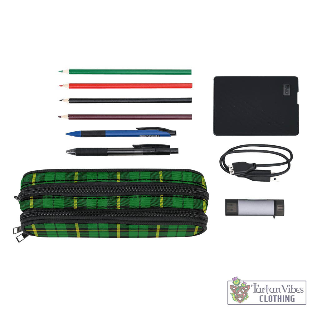 Tartan Vibes Clothing Wallace Hunting Green Tartan Pen and Pencil Case