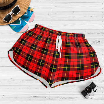 Wallace Hunting Red Tartan Womens Shorts