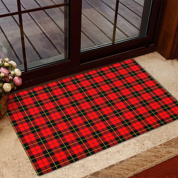 Wallace Hunting Red Tartan Door Mat