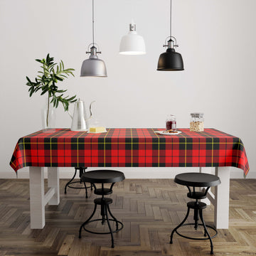 Wallace Hunting Red Tartan Tablecloth