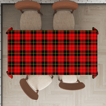 Wallace Hunting Red Tartan Tablecloth