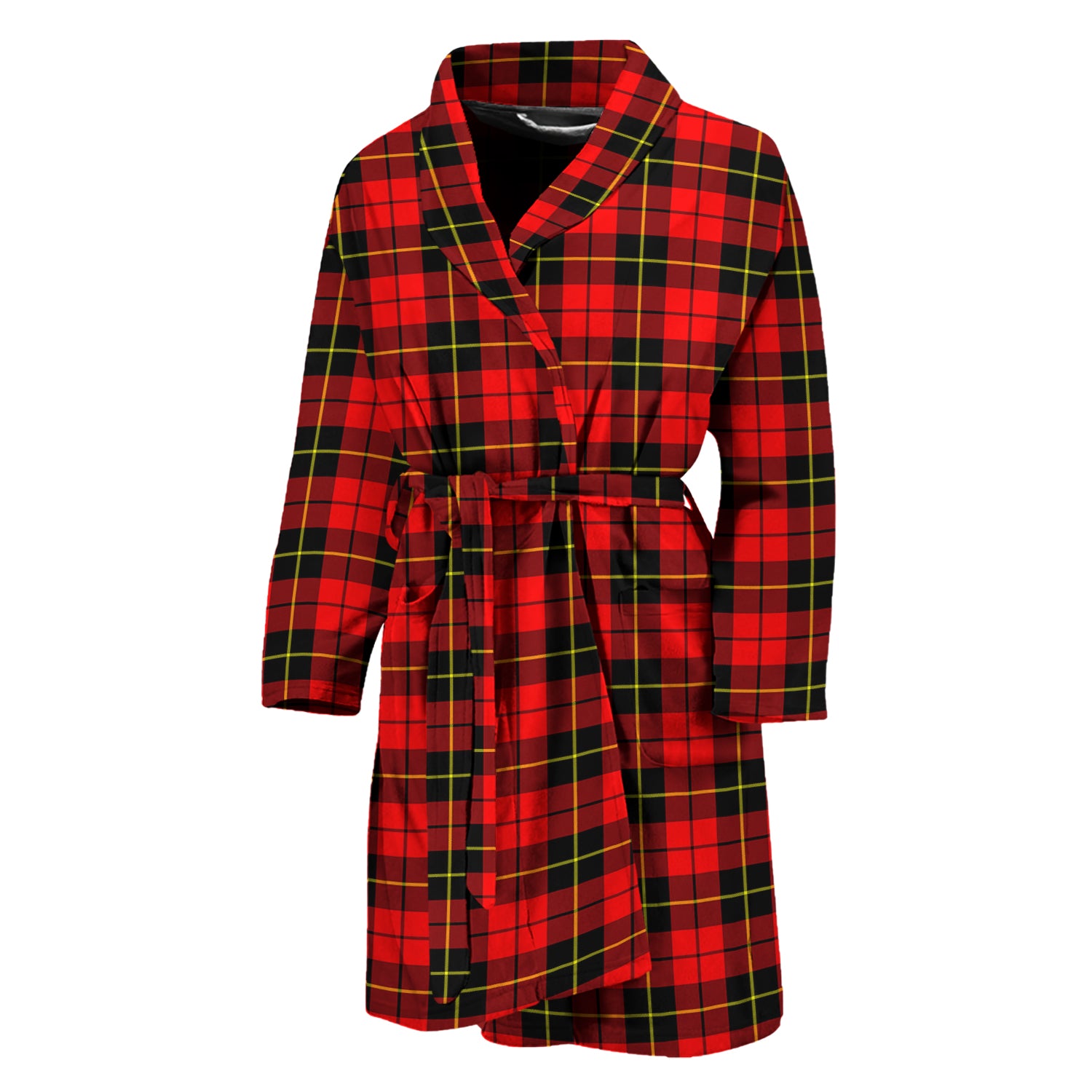 Wallace Hunting Red Tartan Bathrobe - Tartan Vibes Clothing