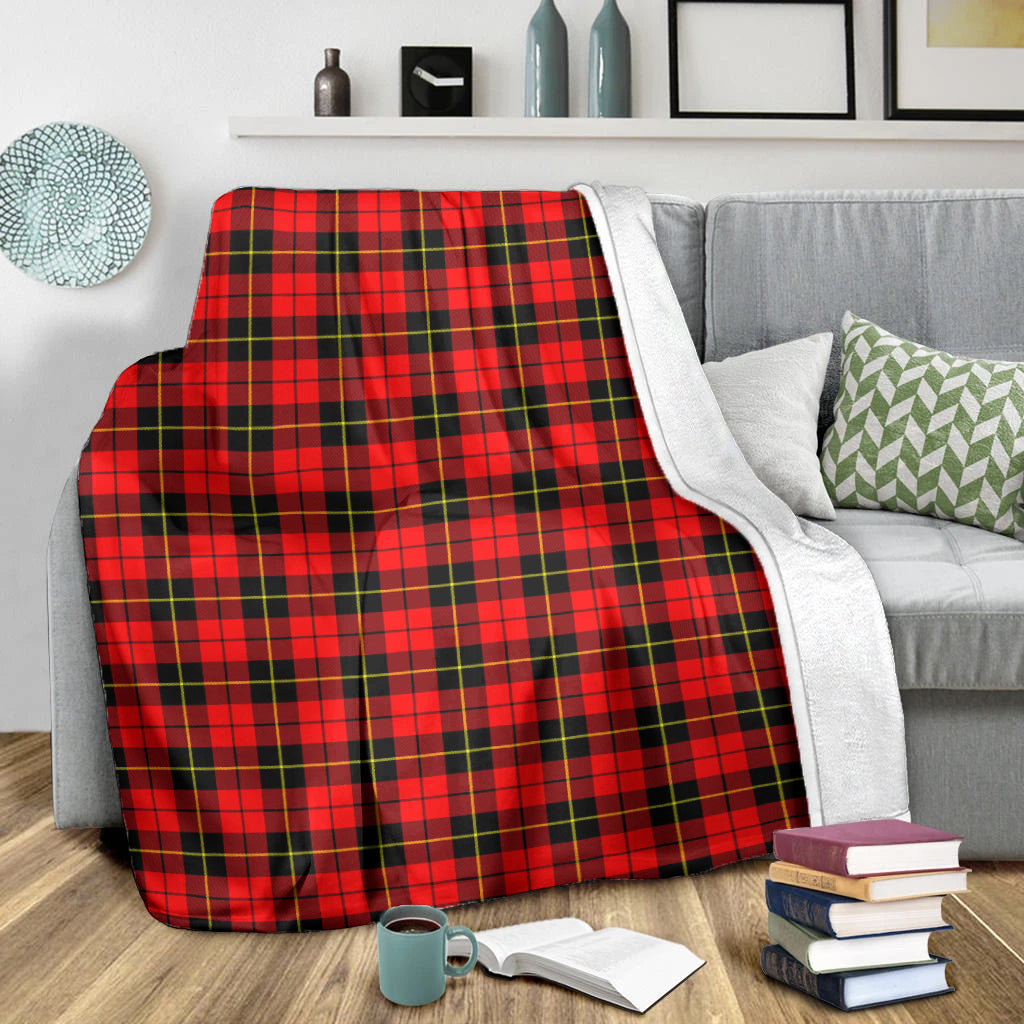 Wallace Hunting Red Tartan Blanket - Tartan Vibes Clothing