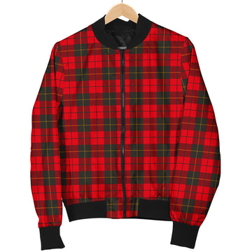 Wallace Weathered Tartan Bomber Jacket